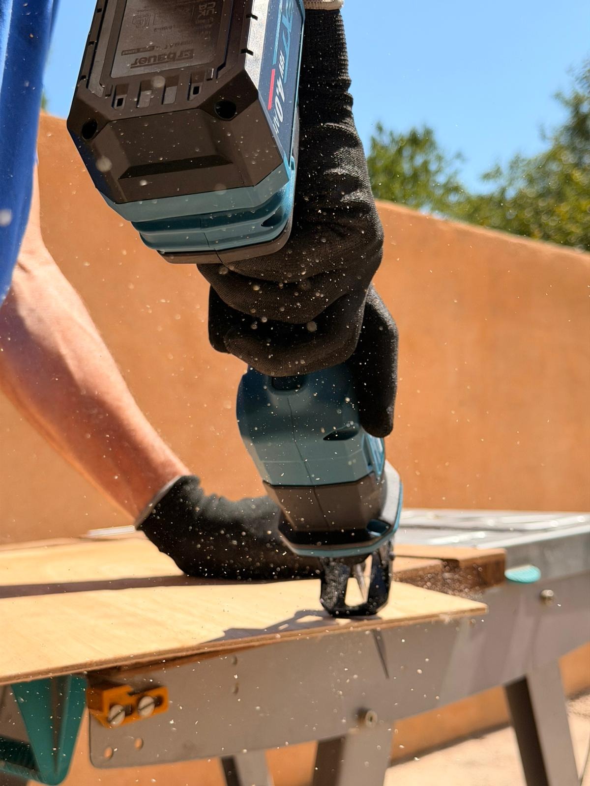 Rabotage d’une pièce de bois